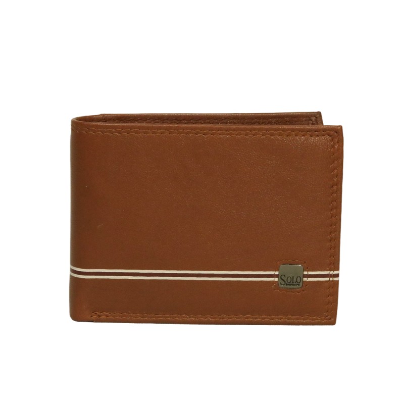 SOLO SOPRANI - 48.K35282P030COG - PORTAFOGLIO MINI - UOMO - COGNAC