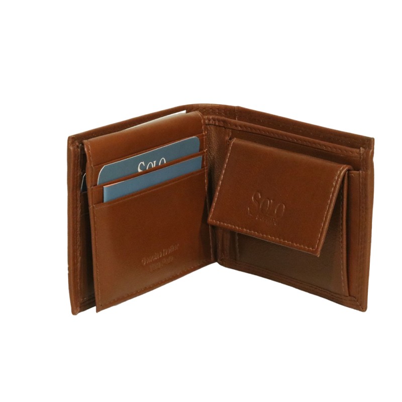 SOLO SOPRANI - 48.K35282P030COG - PORTAFOGLIO MINI - UOMO - COGNAC
